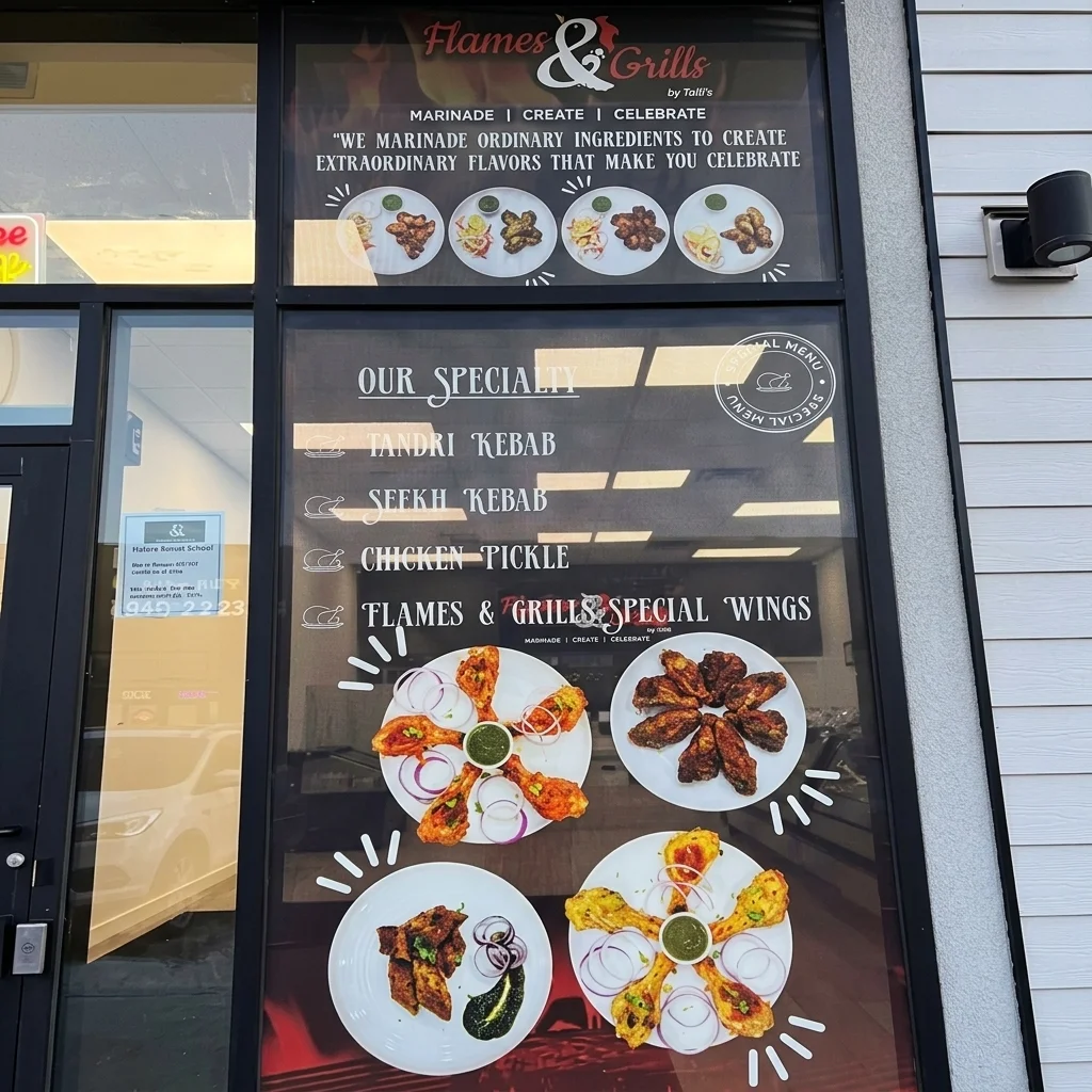 Tandoori Tangri Kebab at Flames & Grills By Tuli's, grill and tandoor restaurant in NW Calgary